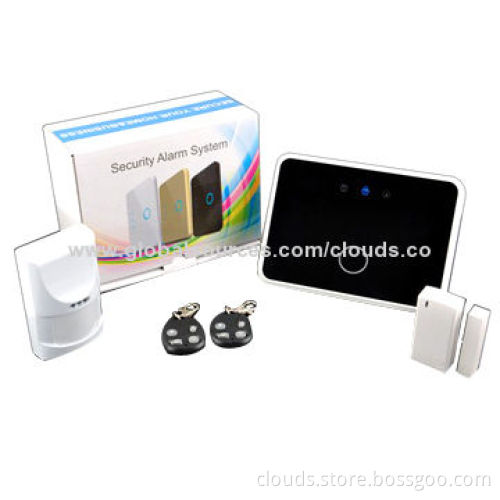 Security Alarm System, SMS/GSM App/Temperature Control/Contact ID, Relay Output